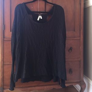 **LAST CHANCE**Free People Black Sweater, NWOT