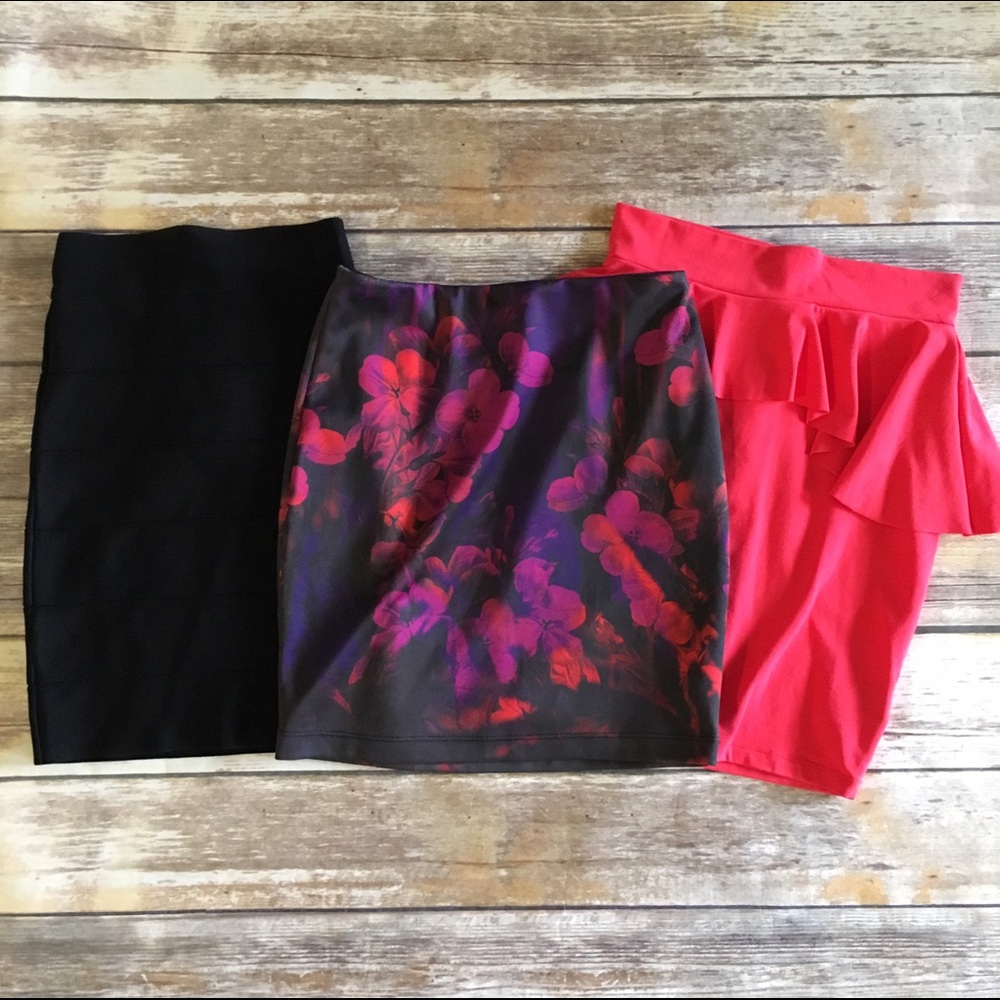 Cute bebe skirts!