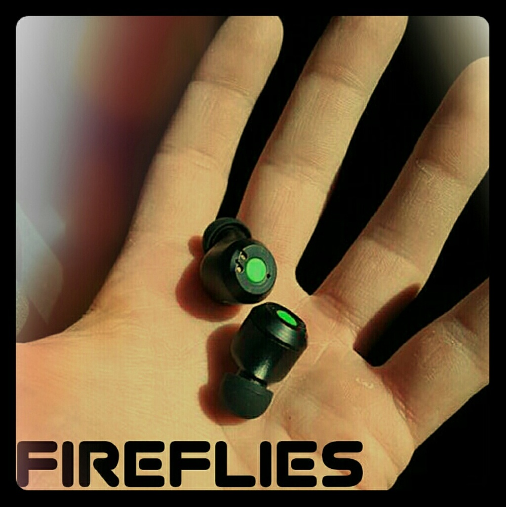FireFlies, truly wireless earbuds.