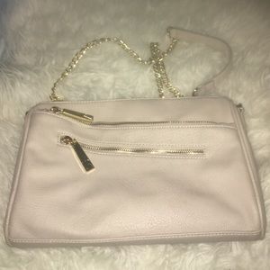 francesca's purse beige crossbody
