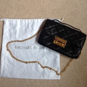 Authentic Michael kors chain crossbody