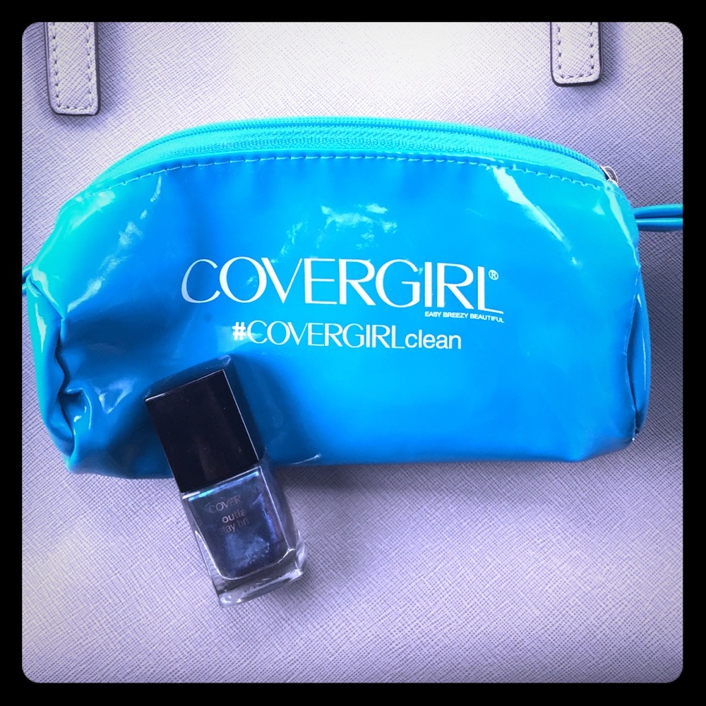 Covergirl Stay Brilliant Nail Gloss - Teal on Fire