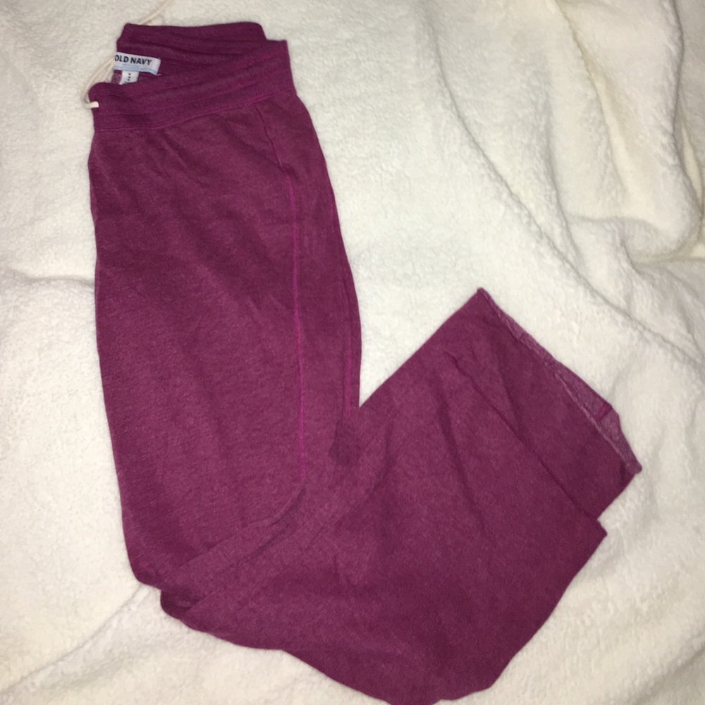 Brand new Old Navy women's burgundy sweats