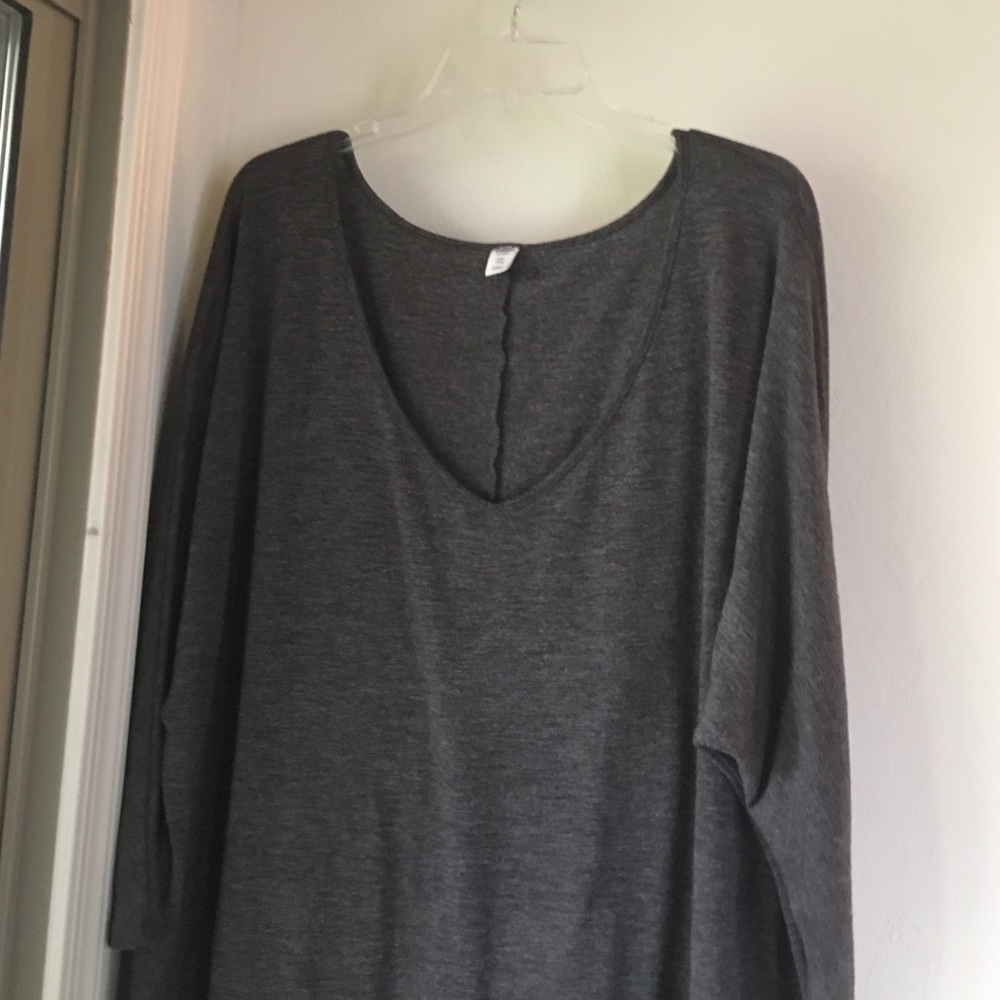 Old navy grey midi dress