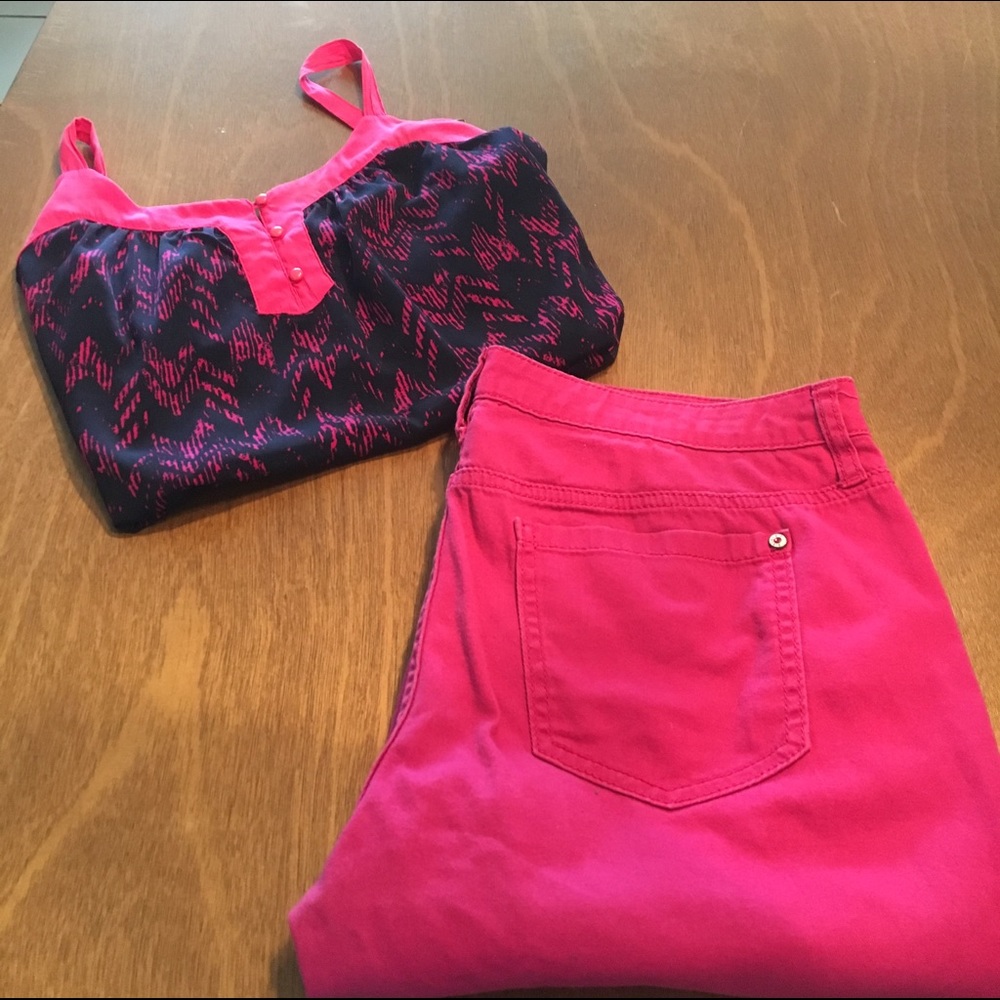 💗💗 Pink Bisou Bisou pants!! 💗💗