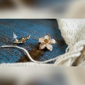 Jewelry - White Lily Earrings Jewelry - White Lily Earrings