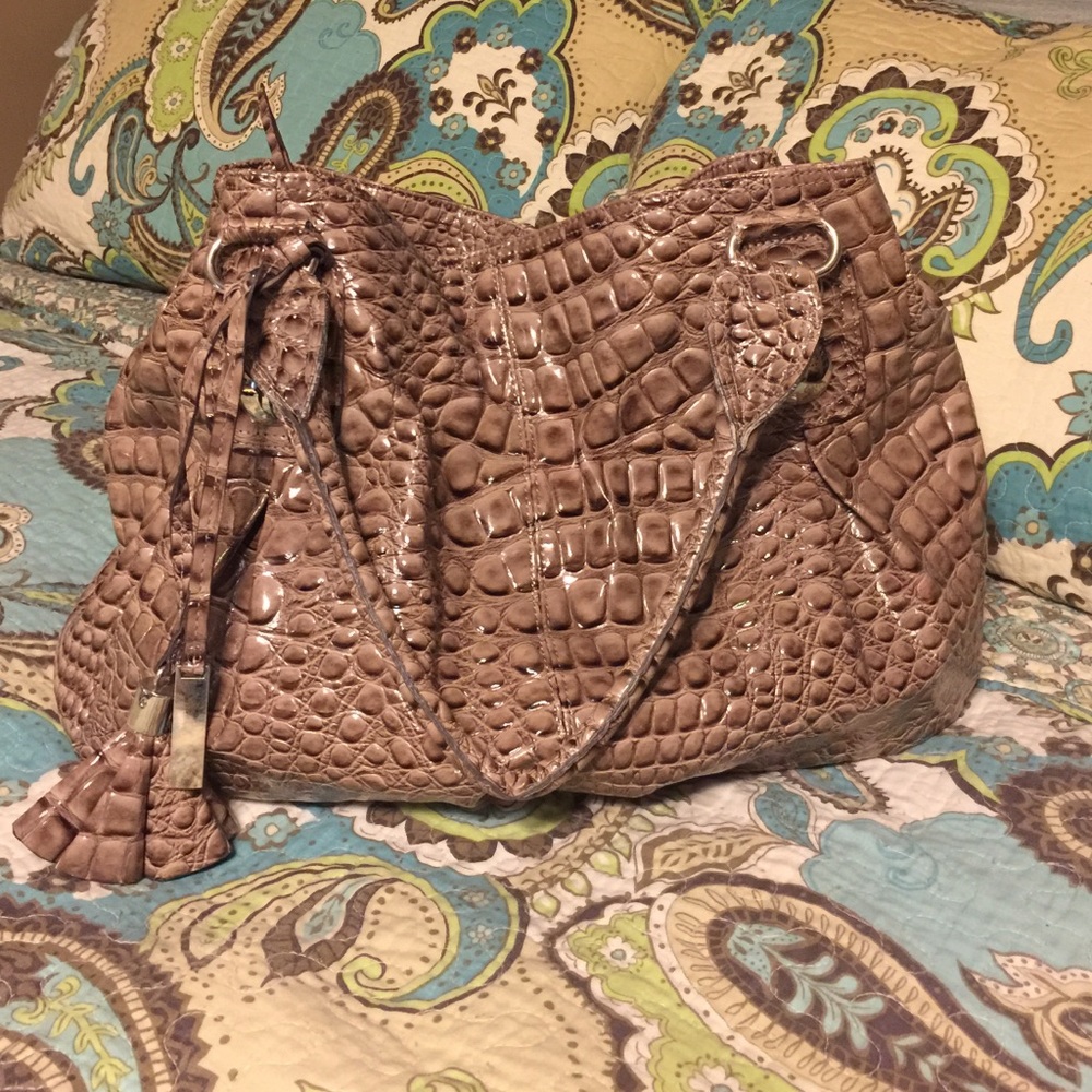 XL POPPIE TOTE 👜 Tan / Brown