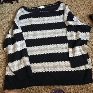 3/4 sleeve sweater