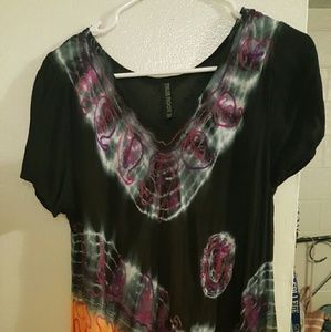 Cool hippie style top