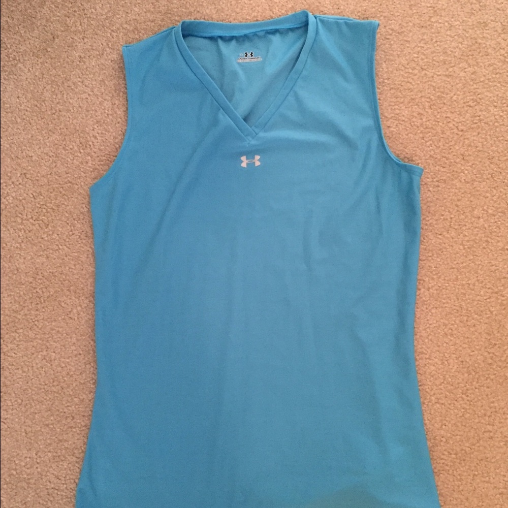 V neck dri fit tank top