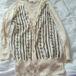J. CREW sequin cardigan