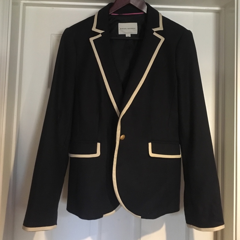 Banana Republic Single Button Blazer, Size 10