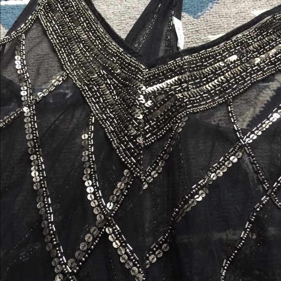 Kimchi Blue Embellished Sheer Tank - Picture 2 of 4