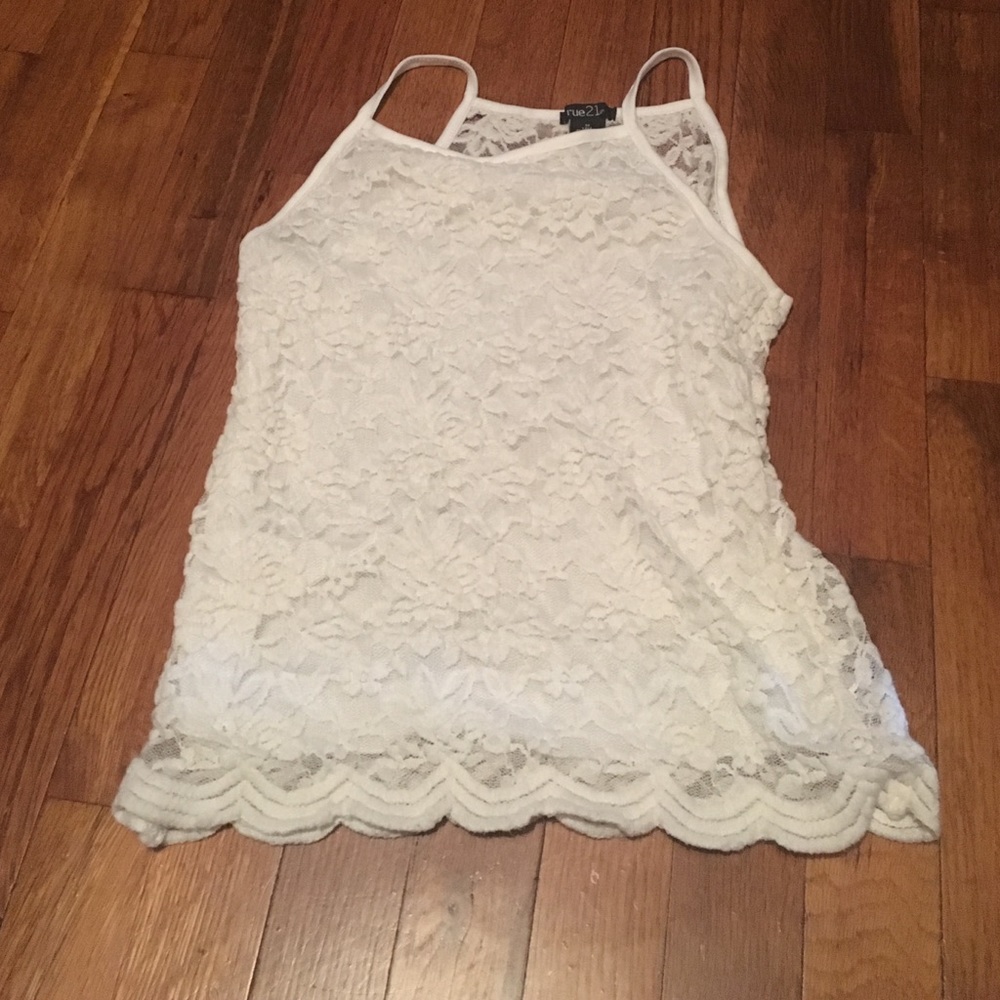 Lace Rue21 crop top