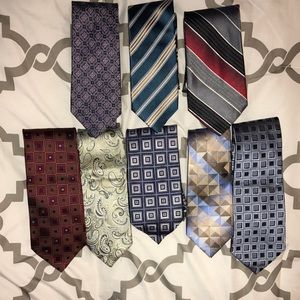 100% silk ties
