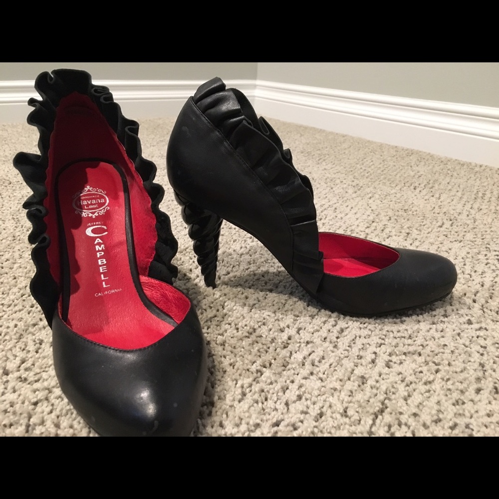 Jeffrey Campbell's Michelle black 8.5.