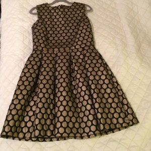 Vince Camuto Dotted Peplum Sheath Dress 12