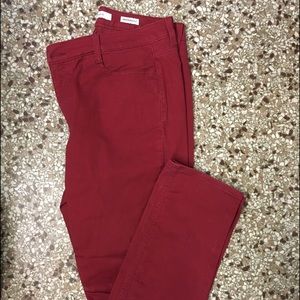 Jones new york jeans bootcut Sz: 14 Red