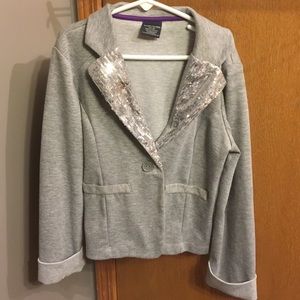 Faded Glory - Girls Sequin Jacket - Sz 7/8