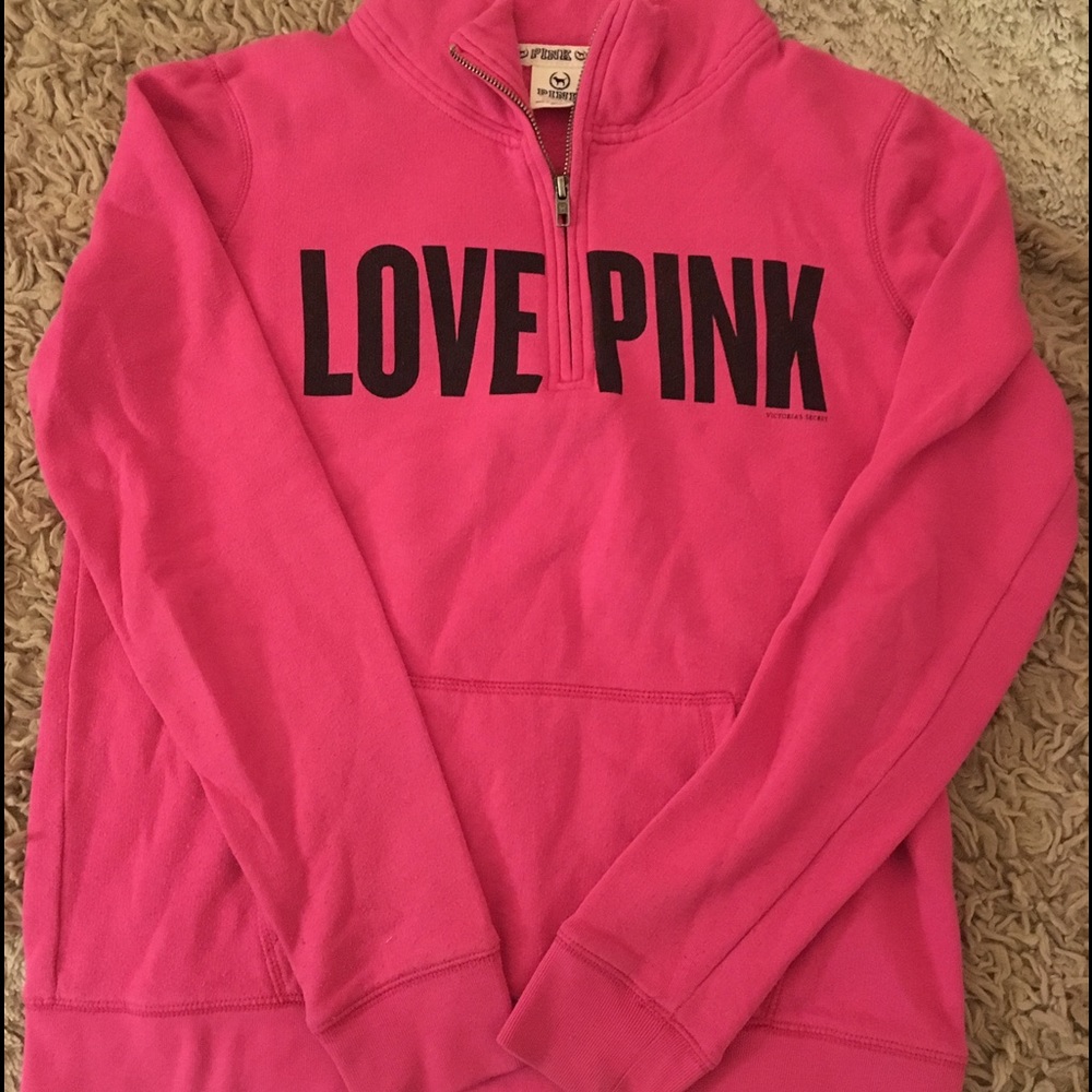 PINK half-zip
