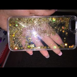 Glitter star phone case. Iphone 6