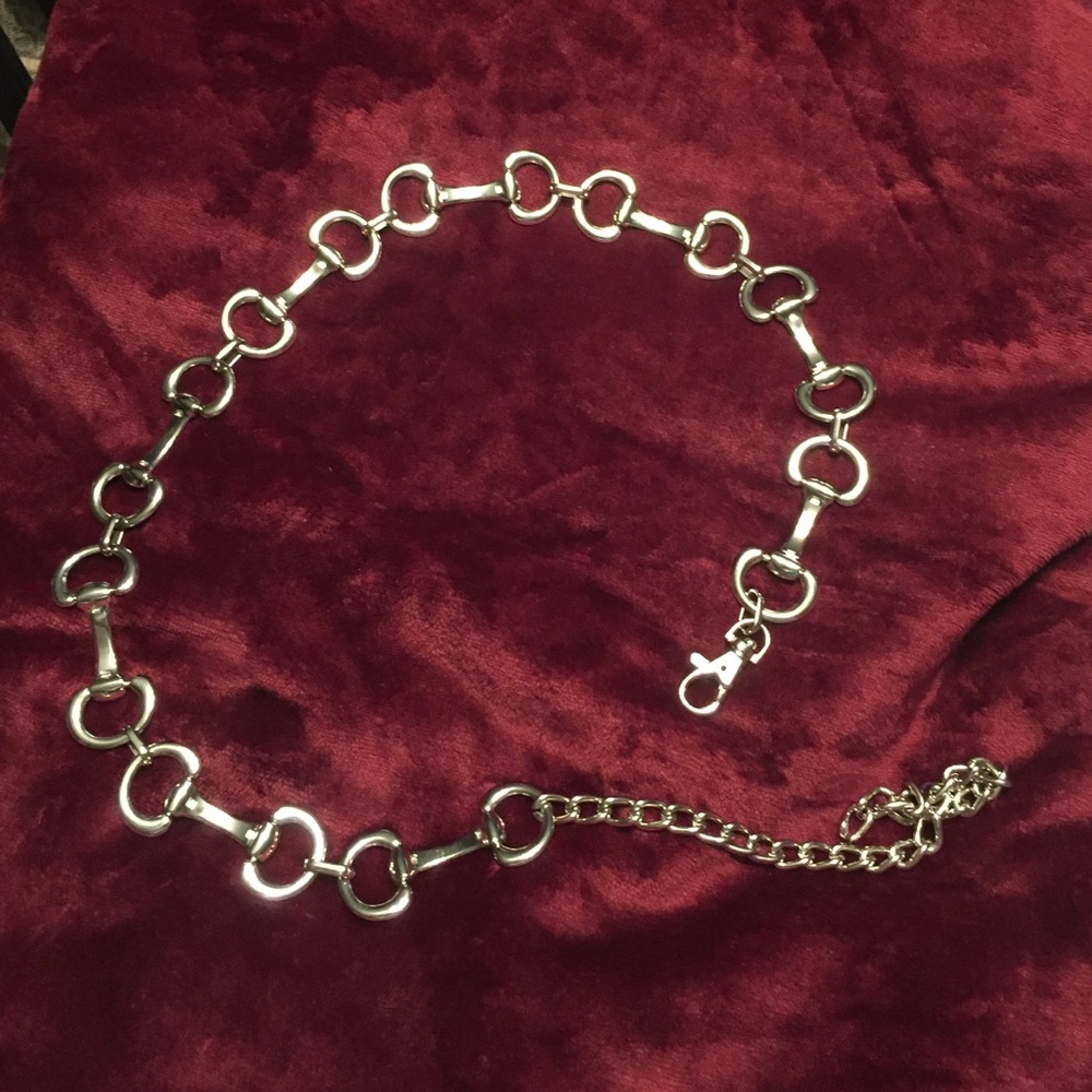 SOLD👏 on eBay--Silver Tone Metal Horse-bit Belt.