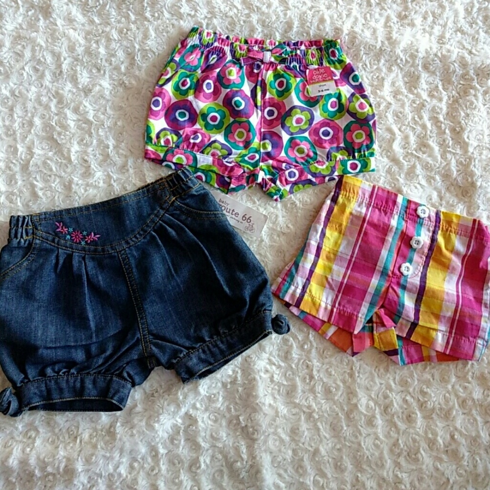 NWT 3 pairs of shorts