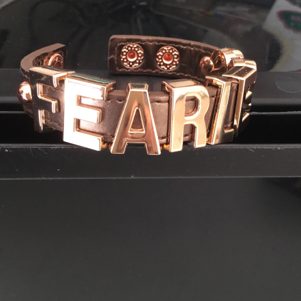 BCBG FEARLESS bracelet.