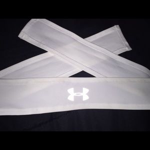 Under armor tie headband