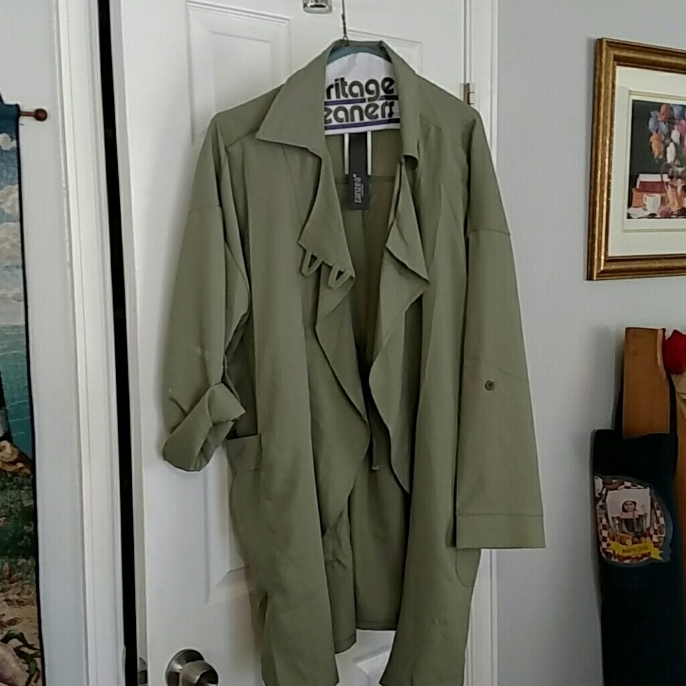 Army green jacket