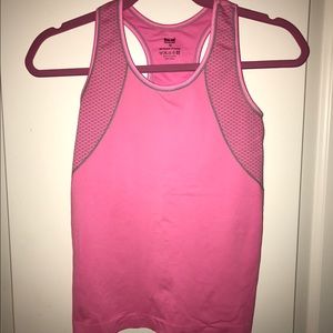 Pink workout top