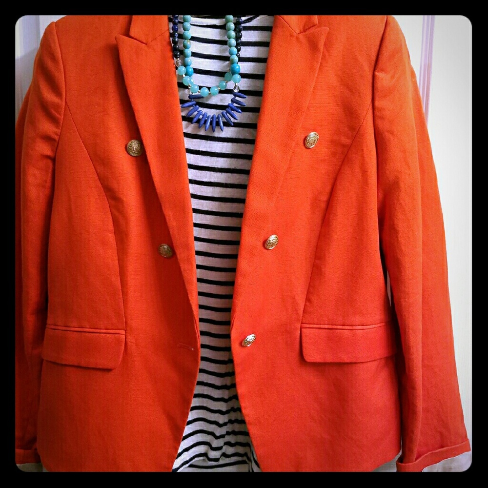 Military inspired blazer