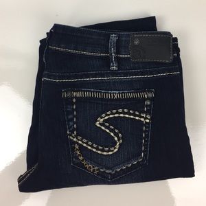 Silver Aiko Bootcut Jeans - W32/L33