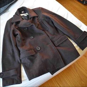Dark brown coat