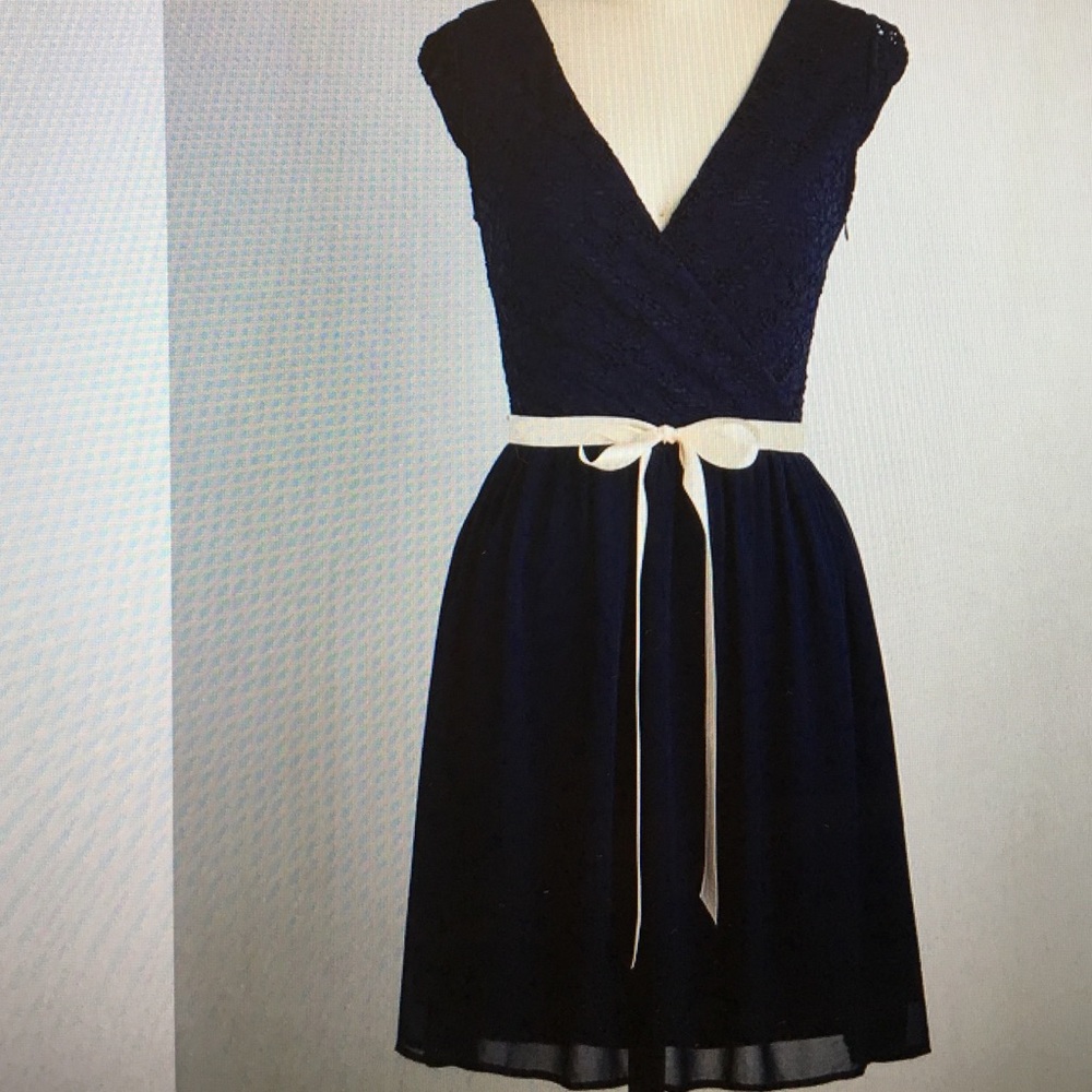 ModCloth Champagne at Midnight Dress Small