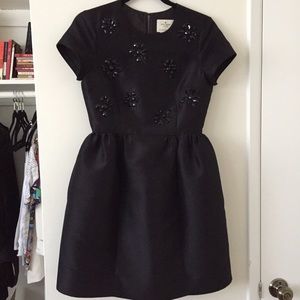 Kate Spade Short Sleeve Embellished Dress