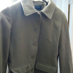 Size small Brown American Eagle Peacoat
