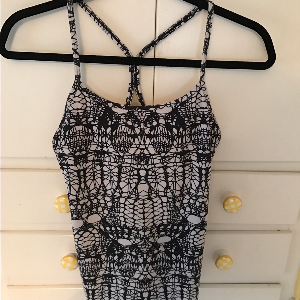 Lululemon print racerback tank