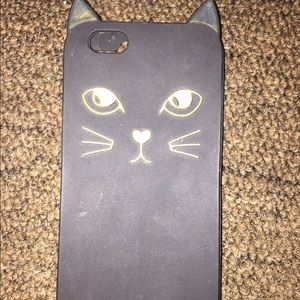 Gold and black iPhone 6 case