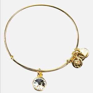 Shiny Gold Alex and Ani Bangle
