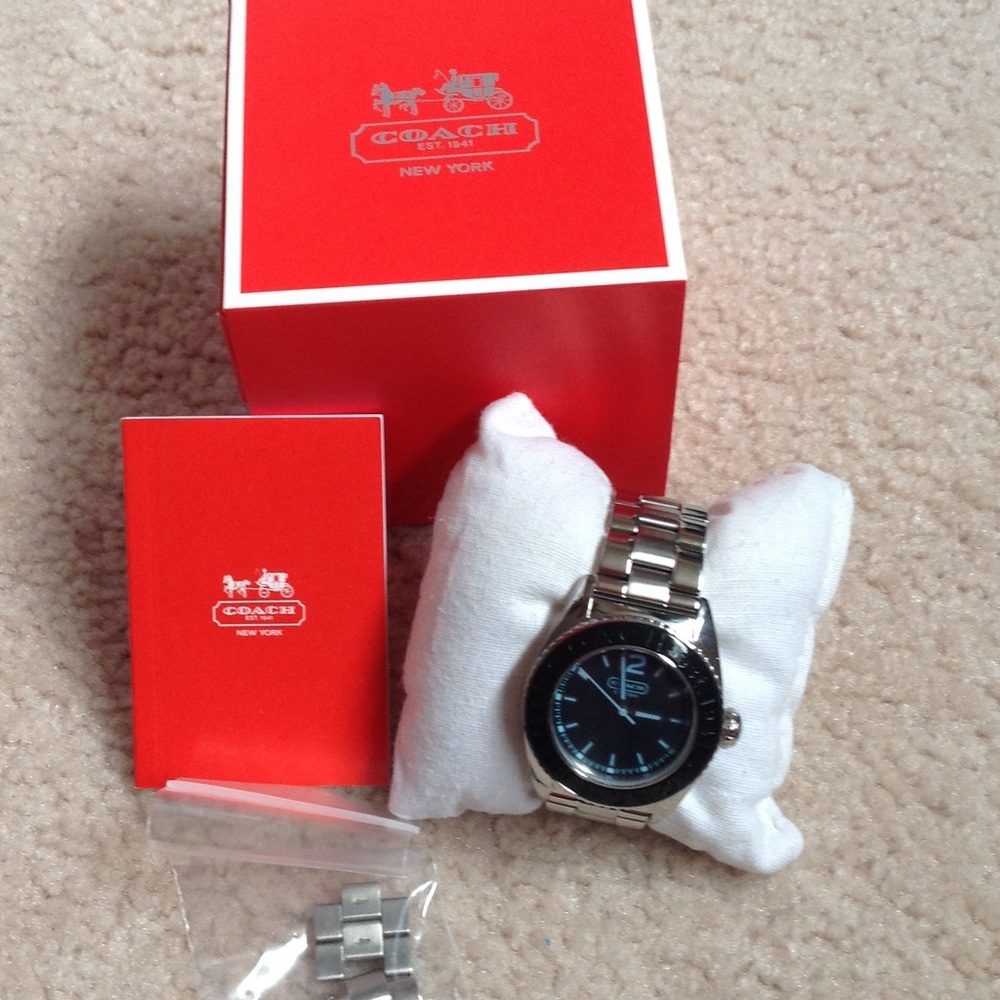Authentic coach watch.