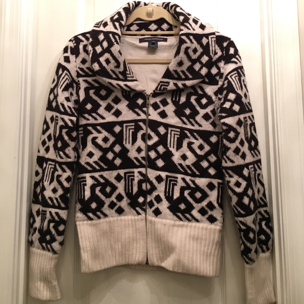 French Connection sweater jacket - size XS