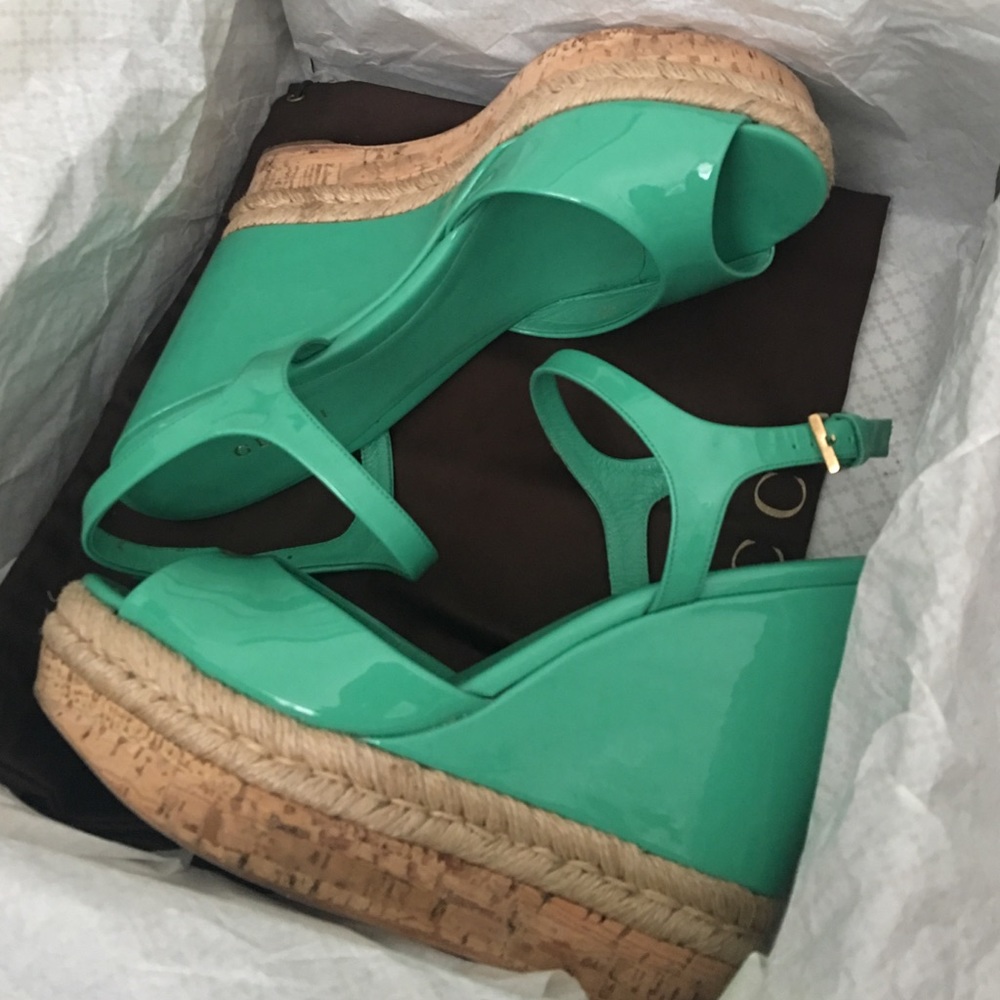 Gucci wedges