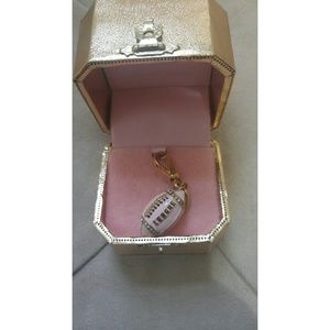 RARE Light Pink Juicy Couture Football Charm