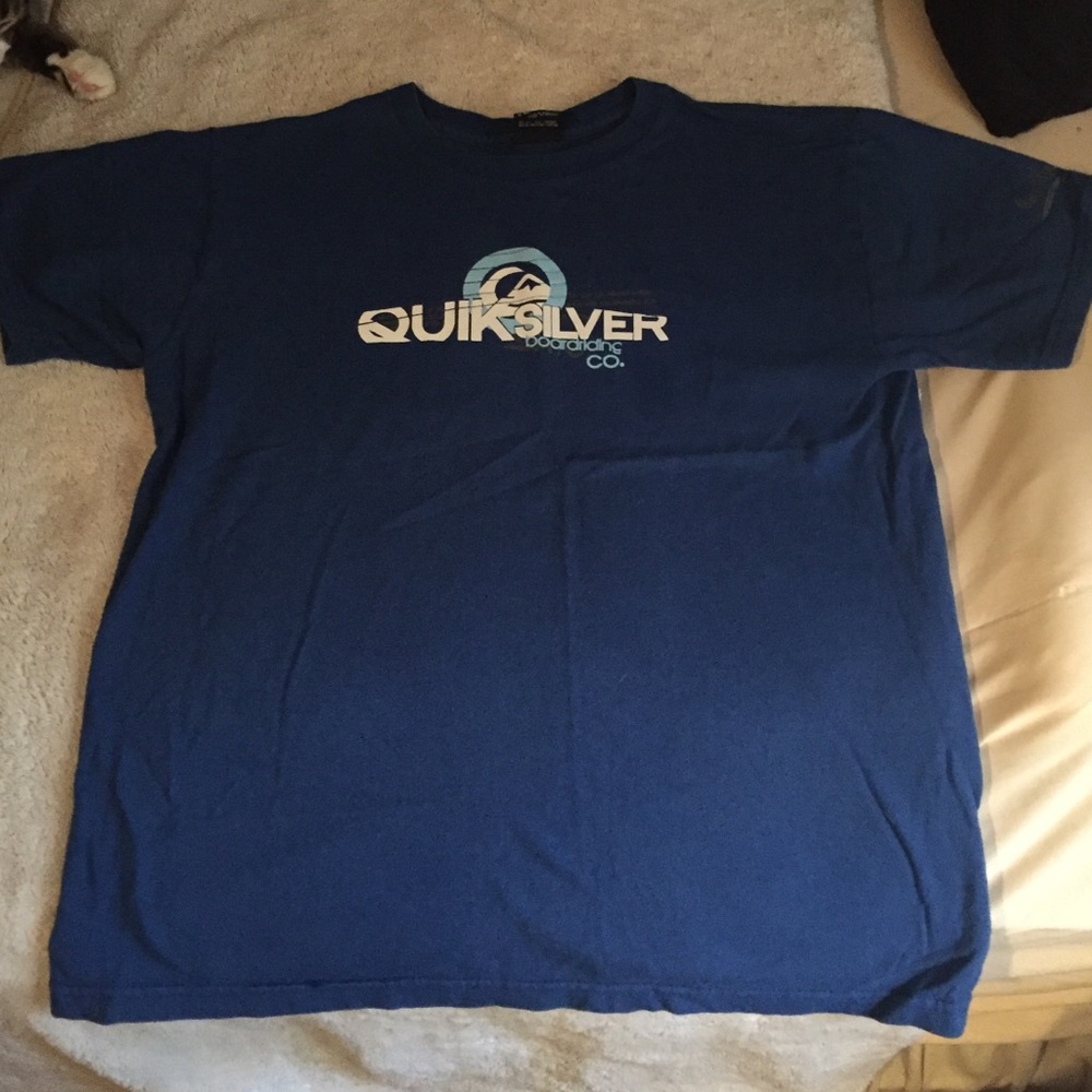 Blue quicksilver tee