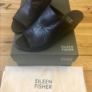 Eileen Fisher mules, size 6