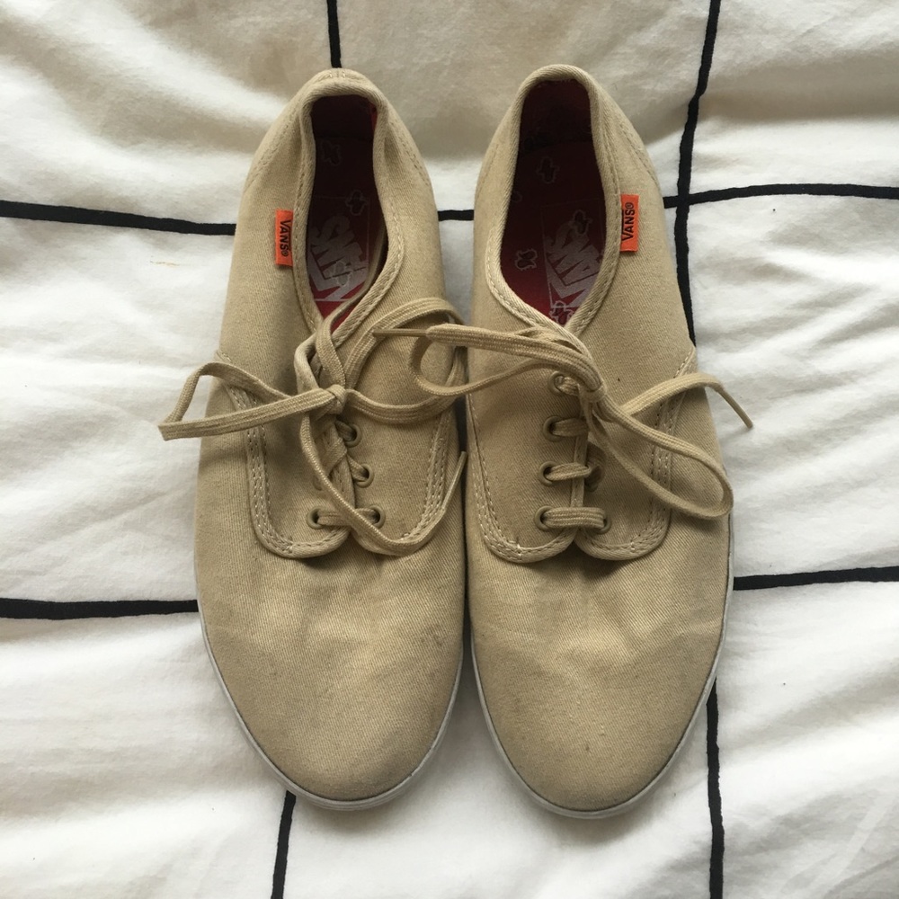 Tan Vans!