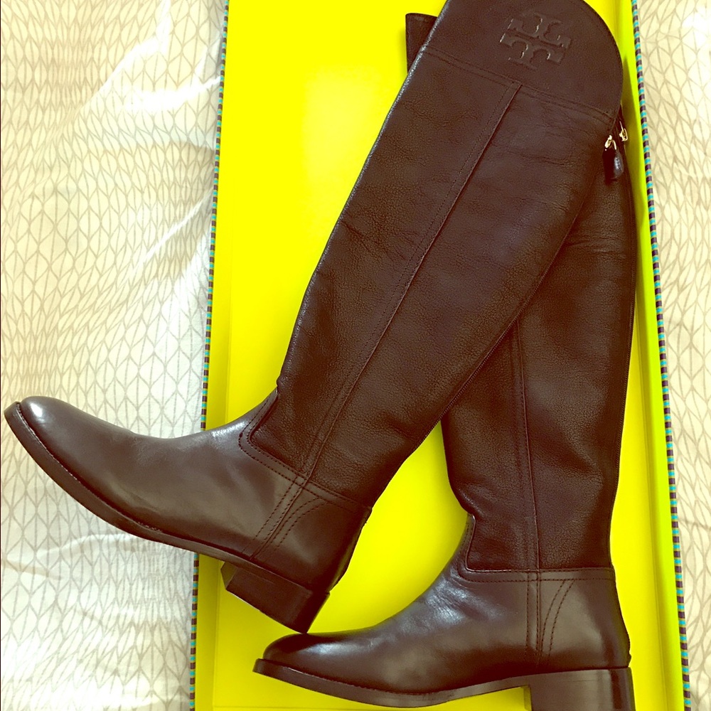 Tory Burch Black Simone Over-the-Knee Boot