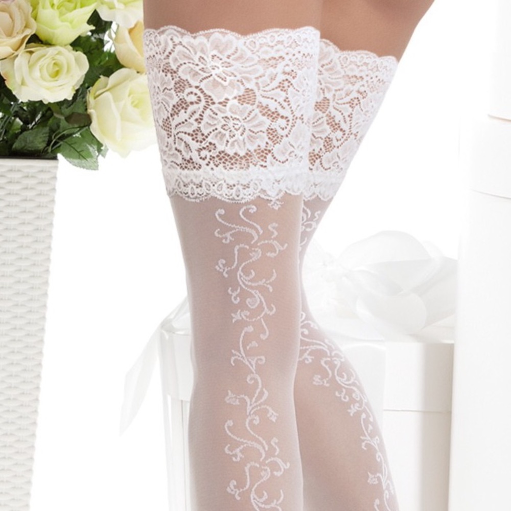 Conte Wedding Glory Collection Sheer Stockings - Picture 3 of 4