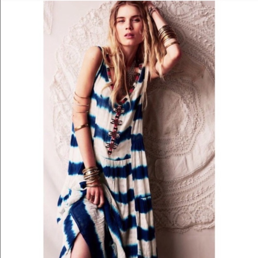 Limited FPBonitas Sunshine tribal embroidery dress